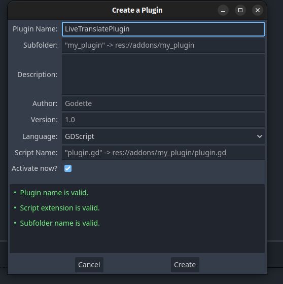 Translation preview in the Godot editor | rp.wtf